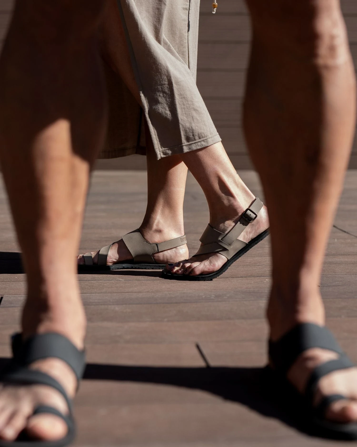 Босоногие сандалии Brambas Goa — шоколадный, фото 2