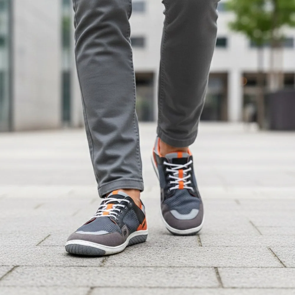 Мужские кроссовки ZAQQ NUQA Grey (серый цвет), фото 8