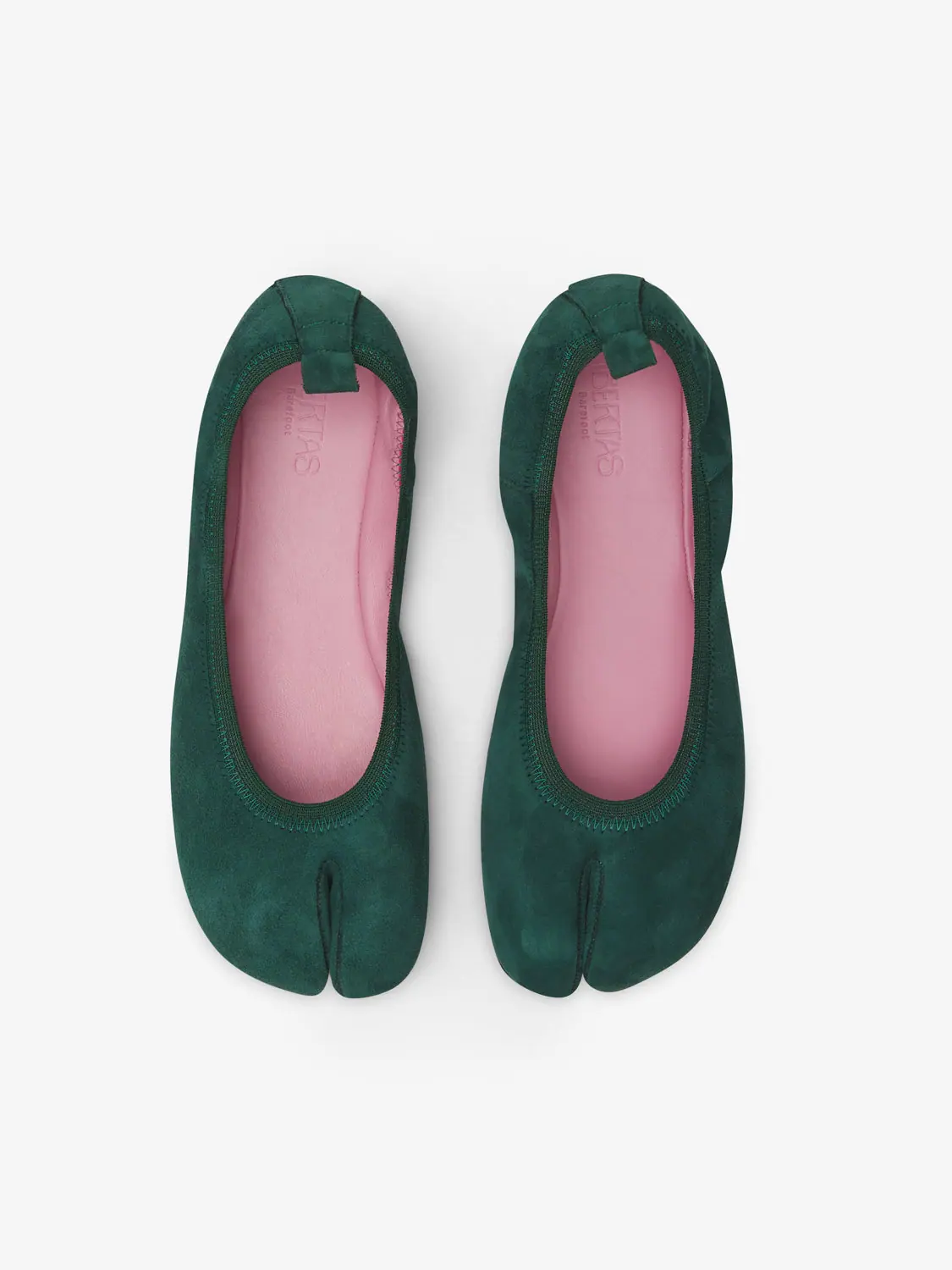 Босоногие балетки таби Libertas Barefoot Tabi — зелёный, фото 4