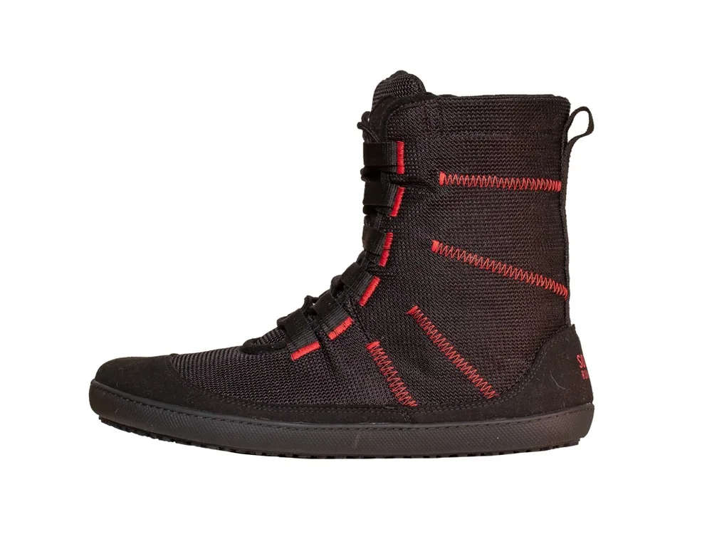 Ботинки Sole Runner Transition Vario 3 из чёрно-красной сетки — фото 1 из 6