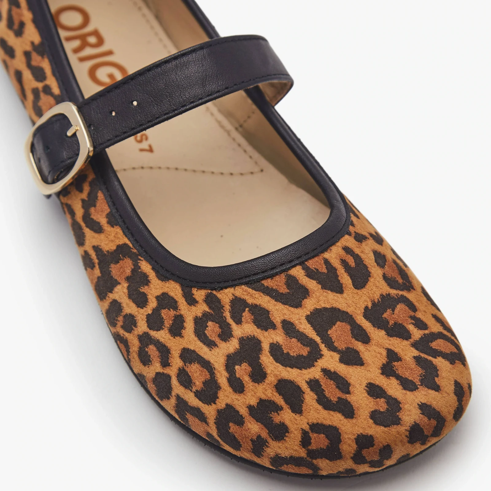 Босоногие туфли Origo Classic Mary Jane — леопардовый, фото 2