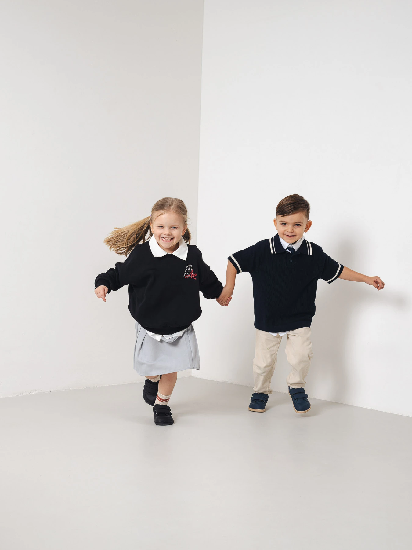 Детские босоногие кроссовки Be Lenka Energise Preschool - полностью чёрный, фото 6