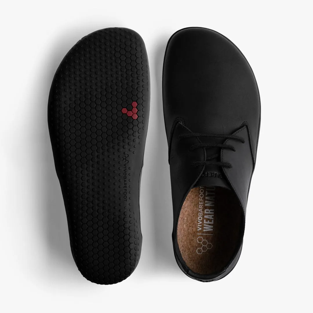 Полуботинки Vivobarefoot Ra IV — мужская модель, чёрный, фото 2