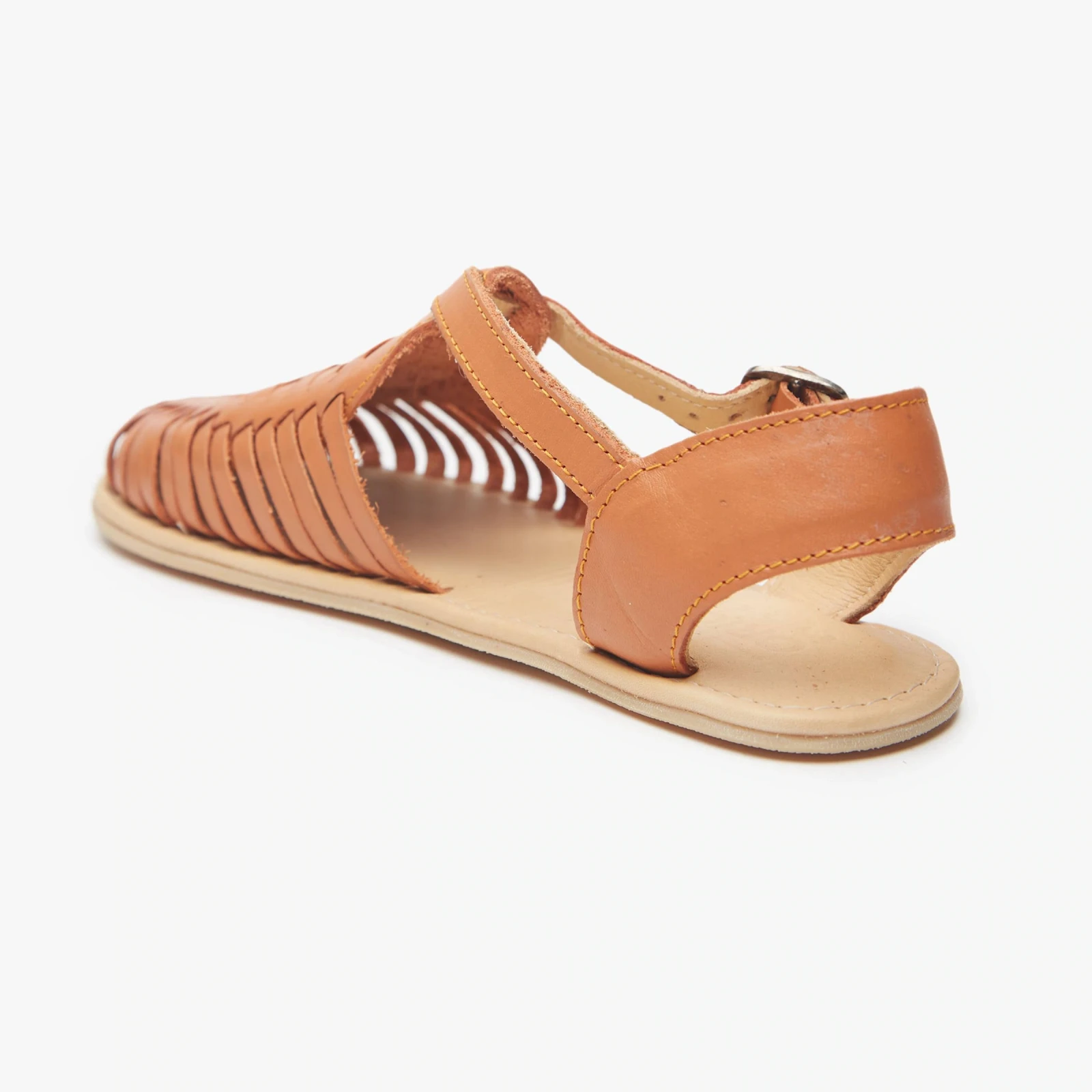 Босоногие сандалии Origo Huarache Sandal Wide by Anya — ириска, фото 7