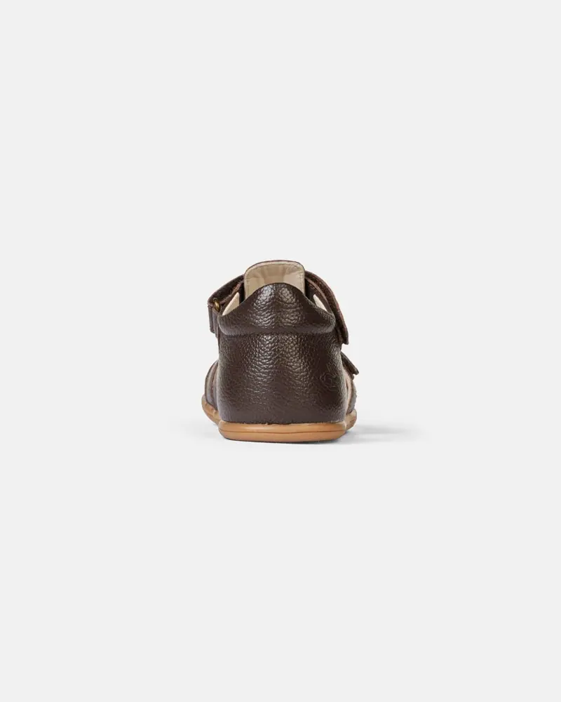 Детские босоногие сандалии Bundgaard Rox Dark Brown, фото 3