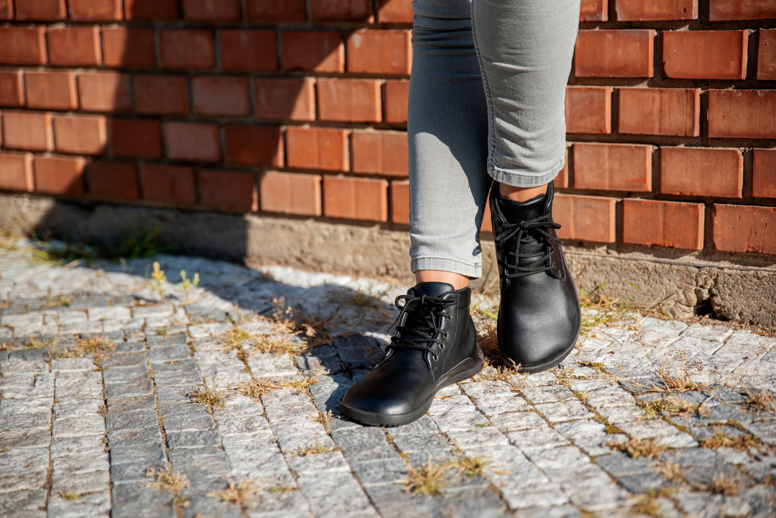 Ботинки Ahinsa Sundara Ankle xWide Barefoot — чёрный, фото 12
